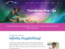 Tablet Screenshot of movetolearntherapy.com